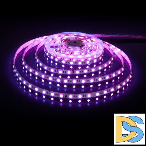 Светодиодная лента Elektrostandard 24V 24W 60Led 5050 IP20 MIX RGB/дневной белый, 5м 4690389172304