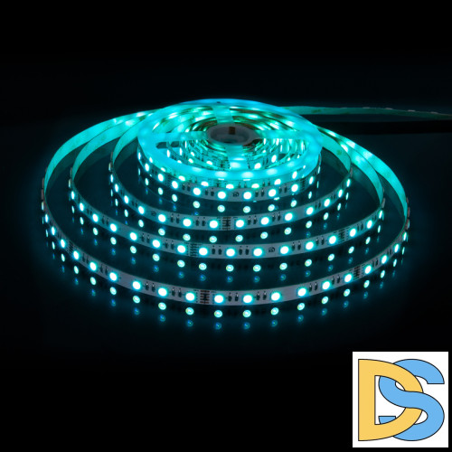 Светодиодная лента Elektrostandard 24V 24W 60Led 5050 IP20 MIX RGB/дневной белый, 5м 4690389172304