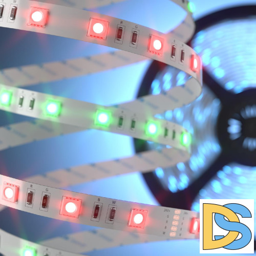 Светодиодная лента Elektrostandard 12V 7,2W 30Led 5050 IP20 RGB, 5м 4690389040160