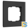 Рамка на 1 пост Werkel Senso (черный, стекло soft-touch) W0013108