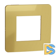 Рамка 1-постовая Schneider Electric Unica New NU280260