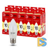 Лампа светодиодная Эра E27 10W 2700K LED B35-10W-827-E27 R Б0052377