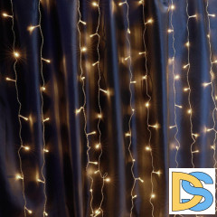 Уличная светодиодная гирлянда Feron Занавес 230V теплый белый без мерцания CL24 41626