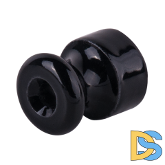 Комплект изоляторов без винта Werkel 50 шт. (черный) Ретро W6431308