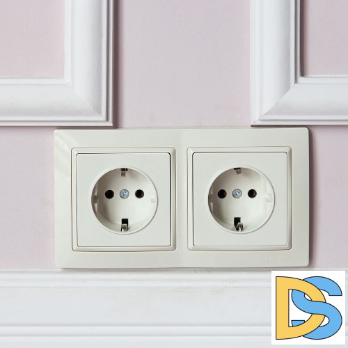 Рамка на 2 поста Werkel Snabb basic (слоновая кость) W0022003