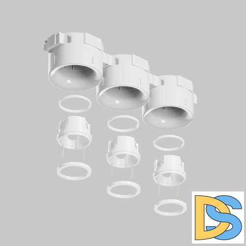 Встраиваемый светильник Maytoni Intro DL111-GU10-W