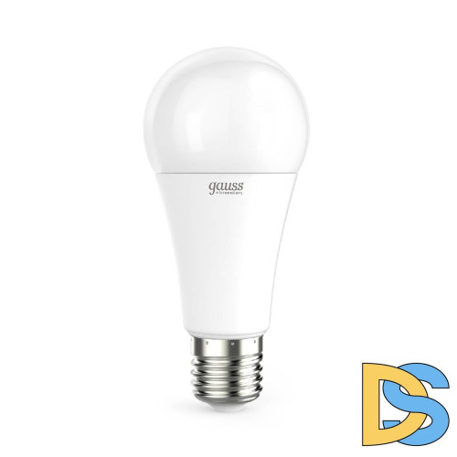 Лампа cветодиодная Gauss E27 20W 4100K груша матовая 23229