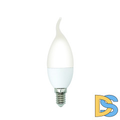 Лампа светодиодная Volpe Optima LED-CW37-6W/3000K/E14/FR/SLS UL-00008801