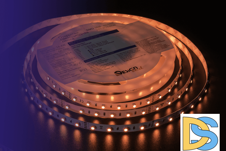 Светодиодная лента DesignLed DSG3A60-24-RGB-33 002843