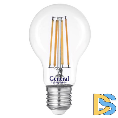 Филаментная светодиодная лампа General GLDEN-A60S-17-230-E27-6500 661005