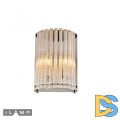 Настенный светильник iLamp Manhattan W2554-2 Nickel