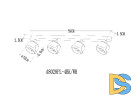 Спот Arte Lamp Amaks A8028PL-4WH
