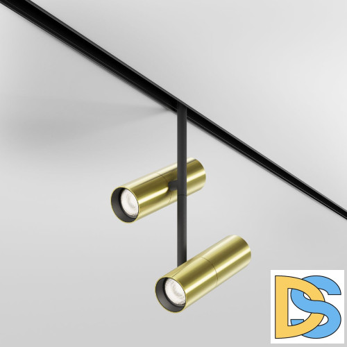 Трековый магнитный светильник Maytoni Elti Duo TR005-2-2X12W4K-BBS