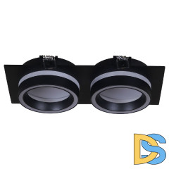 Встраиваемый светильник Reluce 53003-9.0-002LD GX53 BK