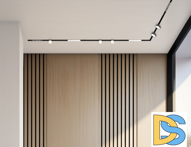 Трековый магнитный светильник Italline Atom IT012-5028 black 3000K