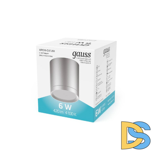 Потолочный светодиодный светильник Gauss Overhead HD019