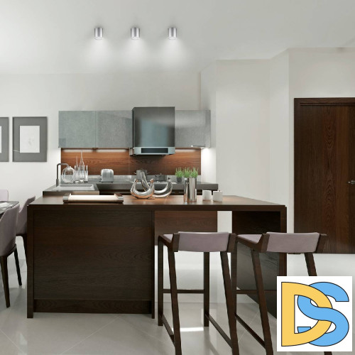 Потолочный светодиодный светильник Gauss Overhead HD019