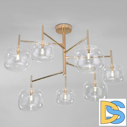 Потолочная люстра Eurosvet Jar 70128/7 золото