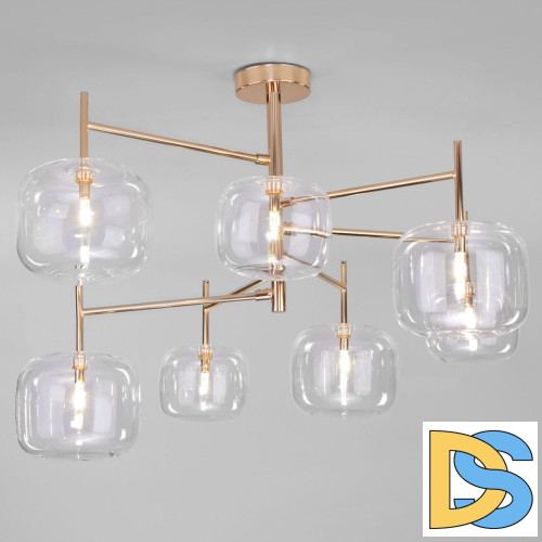 Потолочная люстра Eurosvet Jar 70128/7 золото