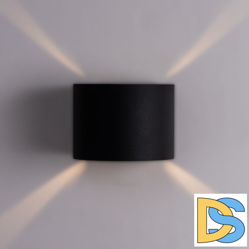 Уличный настенный светодиодный светильник Arte Lamp Rullo A1415AL-1BK