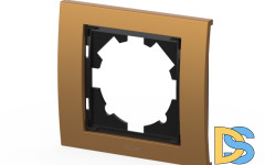 Рамка одноместная ELBI Zena Platin 500-073500-271