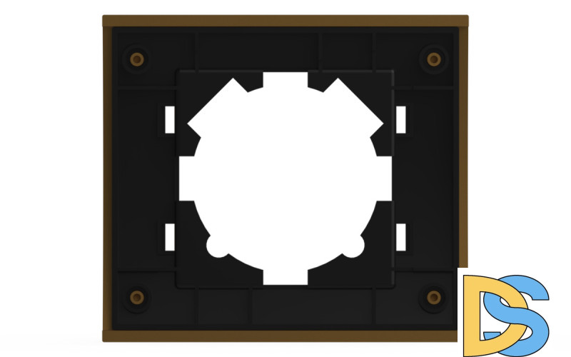 Рамка одноместная ELBI Zena Platin 500-073500-271