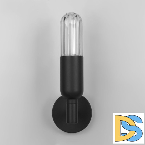 Уличный настенный светильни Elektrostandard Isida 35165/U черный 4690389194146 a062884