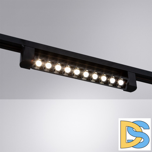 Трековый светильник Arte Lamp Flash A4575PL-1BK