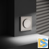 Светорегулятор встраиваемый VOLTUM S70 поворотно-нажимной 600 Вт, (кашемир)