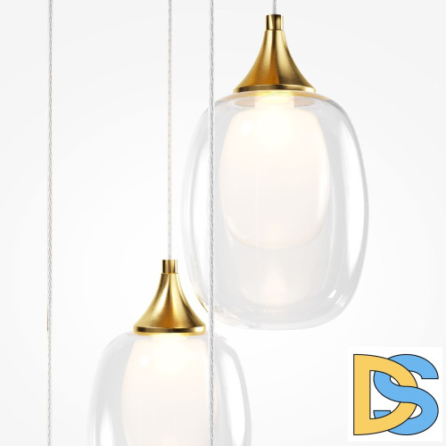 Каскадная люстра Maytoni Aura MOD016PL-08BS1