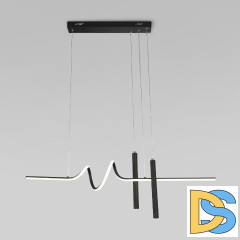 Подвесной светильник Eurosvet Brace 90267/2 черный a060617