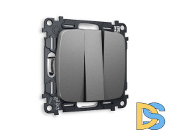 Комплект механизма 3-кл выключателя Ambrella Volt Omega MO655010