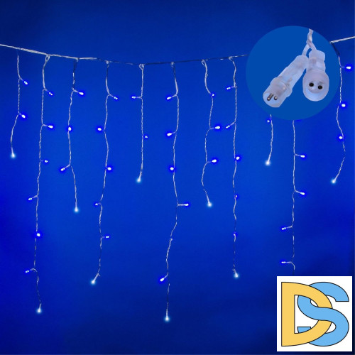 Уличная гирлянда Uniel ULD-B25006-440/TTK BLUE-WHITE IP44 UL-00010939