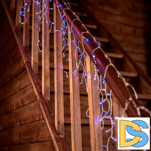 Уличная гирлянда Uniel ULD-B25006-440/TTK BLUE-WHITE IP44 UL-00010939