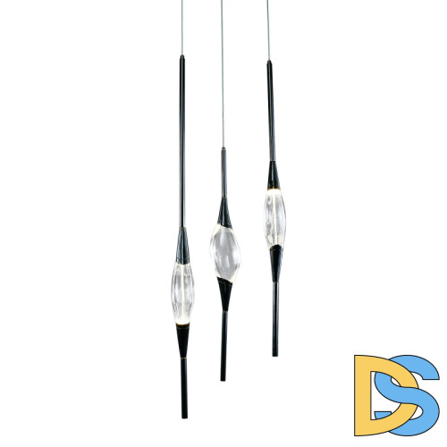 Подвесной светильник Delight Collection Pezzo OM82112-3 pearl black