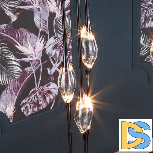 Подвесной светильник Delight Collection Pezzo OM82112-3 pearl black