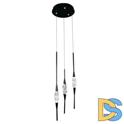 Подвесной светильник Delight Collection Pezzo OM82112-3 pearl black