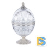 Настольная лампа Bohemia Ivele Crystal 5680L/18 Ni Clear/M-1G