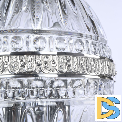 Настольная лампа Bohemia Ivele Crystal 5680L/18 Ni Clear/M-1G