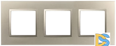Рамка для розеток и выключателей на 3 поста Эра 14-5013-04 Б0060584