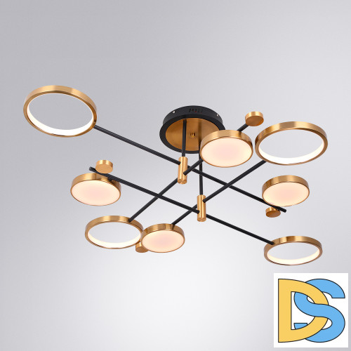 Люстра на штанге Arte Lamp Holly A1364PL-8PB