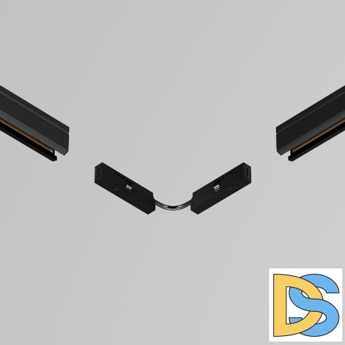 Коннектор питания угловой Maytoni Levity TRA184CPC-1B-7.5