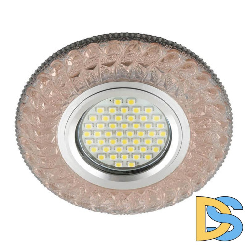 Встраиваемый светильник Fametto Luciole DLS-L144 Gu5.3 Glassy/Light Tea