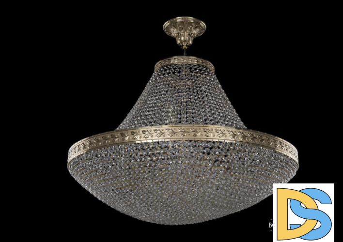 Люстра на штанге Bohemia Ivele Crystal 19321/H1/70IV G