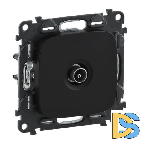 Розетка ТV Legrand Valena Allure c топологией звезда антрацит 753971