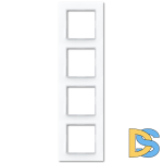 Рамка четырехместная Jung AC584GLWW