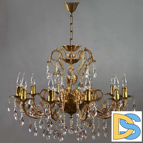 Подвесная люстра Ambiente Alicante 8888/10 AB Tear drop