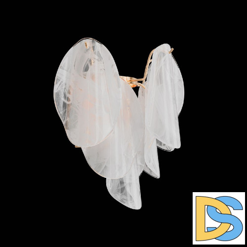 Настенный светильник Crystal Lux EMILIA AP2 GOLD