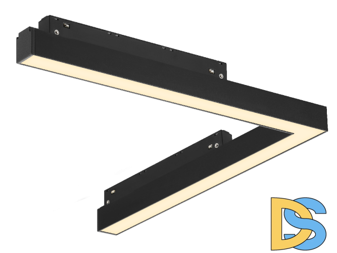 Трековый магнитный светильник iLedex Vision 4822-013-L320-16W-110DG-4000K-BK