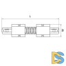 Коннектор гибкий Lightstar Barra 504156